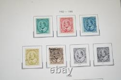 Canada GB et colonies années 1850-1930 collection de timbres neufs et oblitérés dans un album