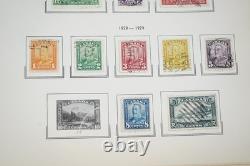 Canada GB et colonies années 1850-1930 collection de timbres neufs et oblitérés dans un album