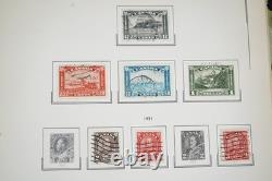 Canada GB et colonies années 1850-1930 collection de timbres neufs et oblitérés dans un album