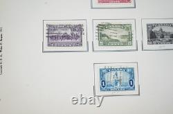 Canada GB et colonies années 1850-1930 collection de timbres neufs et oblitérés dans un album