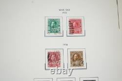 Canada GB et colonies années 1850-1930 collection de timbres neufs et oblitérés dans un album