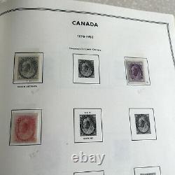 Canada & Provinces Collection De Timbres Dans L'album Harris Nice Clear Showguards