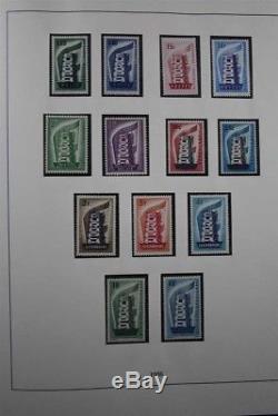 Cept Europe Europa Mnh 1956-2004 Collection De Timbres D'albums Premium 5 Lindner