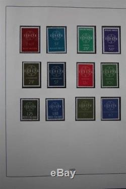 Cept Europe Europa Mnh 1956-2004 Collection De Timbres D'albums Premium 5 Lindner