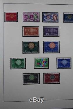 Cept Europe Europa Mnh 1956-2004 Collection De Timbres D'albums Premium 5 Lindner