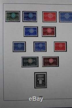 Cept Europe Europa Mnh 1956-2004 Collection De Timbres D'albums Premium 5 Lindner