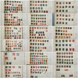 China Timbres Collection Hinged + Utilisé, Avec Album