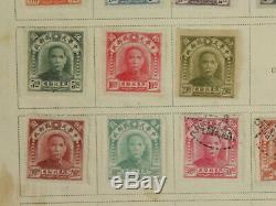 Chine Stamp Collection Lot Album Scott Pages 1946-1958 Menthe