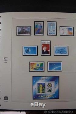 Chypre Avec Turkish Mnh 1960-2001 Stamp Collection Atm 3 Albums