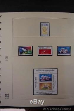 Chypre Avec Turkish Mnh 1960-2001 Stamp Collection Atm 3 Albums