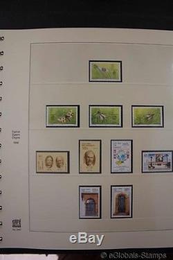 Chypre Avec Turkish Mnh 1960-2001 Stamp Collection Atm 3 Albums
