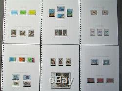 Chypre Mint Stamp Album Collection (1960-1981) Sg203 580 Presque Complet