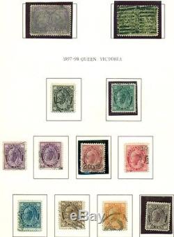 Collecte Canada 1851-1974, Dans L'album De Spécialité De Weldo À La Menthe Et À L'occasion De Scott 18 489 $