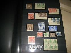 Collection 1924-1974 Wembley Puc Mariage Plain & Phos Commem Album Stamp +