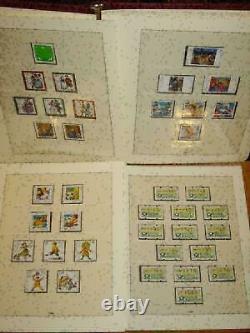 Collection 1957 1998 en 5 pages d'album Lindner-T