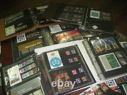 Collection 250 Présentation Timbre Early Packs 1971 -1974 Albums