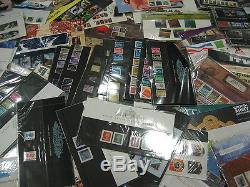 Collection 335 Pack De Présentation 1984-2011 Fv Timbres £ 1000.00 + 5 Albums