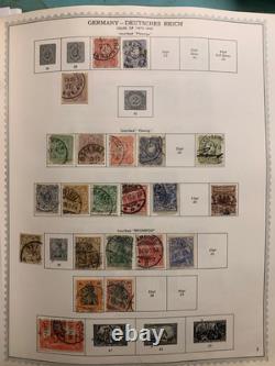 Collection Allemagne 2500+ Album Minkus 1849-1975 Bavière, Reich, occupé, RDA