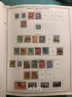 Collection Allemagne 2500+ Album Minkus 1849-1975 Bavière, Reich, occupé, RDA