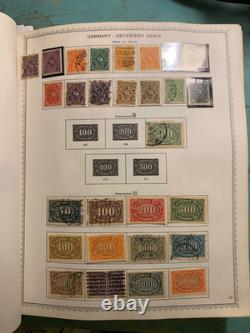 Collection Allemagne 2500+ Album Minkus 1849-1975 Bavière, Reich, occupé, RDA