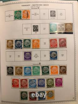 Collection Allemagne 2500+ Album Minkus 1849-1975 Bavière, Reich, occupé, RDA