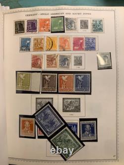 Collection Allemagne 2500+ Album Minkus 1849-1975 Bavière, Reich, occupé, RDA