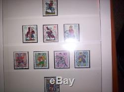 Collection Allemande De Timbres Dans Lindner Album Bund 1969-1979