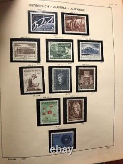 Collection Autriche Dans Album Beaucoup de Timbres à Bas Prix 1945-1990 (b670a)