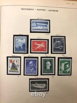 Collection Autriche Dans Album Beaucoup de Timbres à Bas Prix 1945-1990 (b670a)