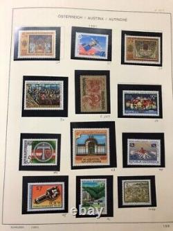 Collection Autriche Dans Album Beaucoup de Timbres à Bas Prix 1945-1990 (b670a)