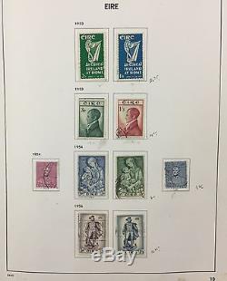 Collection Bj Stamps Irlande, 1922-1996, Album Davo, Mint & Used .'17, $ 1423