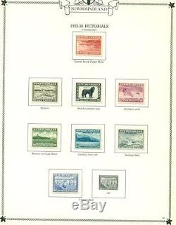 Collection Canada & Terre-neuve 1870 À 1970 Dans L'album Spécialisé Minkus