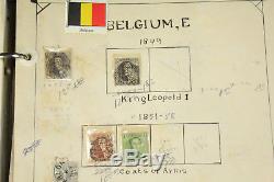 Collection D’album De Timbres De Belgique Congo Afrique Ruanda Urundi Surimpressions Menthe 1849+
