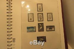 Collection De Jersey Channel Islands Timbres Dans Linder Hingless Stamp Album 145j