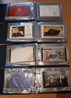 Collection De Livres De Timbres Royaux Britanniques Presitge Dans Les Albums À La Monnaie De 1969 À 2014