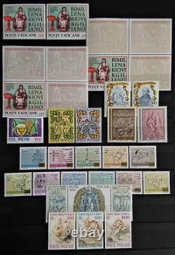 Collection De Timbres À La Menthe Vatican 1929-2004, MI Cv=9700 Eur