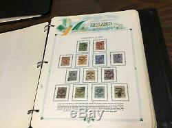 Collection De Timbres D'irlande Dans Des Albums! Vente Immobilière Trouver! À Voir! 100+ Photos