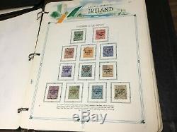 Collection De Timbres D'irlande Dans Des Albums! Vente Immobilière Trouver! À Voir! 100+ Photos