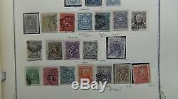 Collection De Timbres D'uruguay En Album Scott Specialty Avec Environ 1 750 Timbres '80 $$