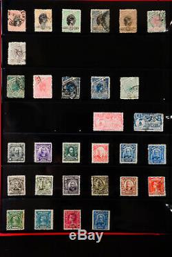 Collection De Timbres De 51 Albums De Partout Dans Le Monde Des Années 1800 Aux Années 1990