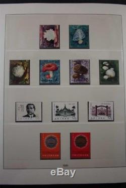 Collection De Timbres De La Chine Prc Mnh 1981-2013 Premium Albums De Luxus 5 Lindner