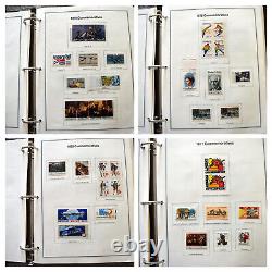 Collection De Timbres De La Monnaie Américaine Dans L'album Du Patrimoine Fv +190 $