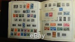 Collection De Timbres De Roumanie Dans L'album Minkus Sur Des Pages Comportant Environ 2 500 Timbres Jusqu'à 94