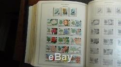 Collection De Timbres Des Colonies Britanniques In 6 Vol. Minkus Albums Avec 5.000 À 97