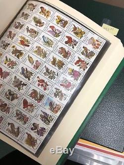 Collection De Timbres Des États-unis Album National Scotts 1960-1994 Mnh Cat Valeur 1100 $ +