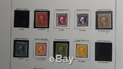 Collection De Timbres Des États-unis Dans Un Album En Couleurs C. Diaz Avec Environ 105 Timbres