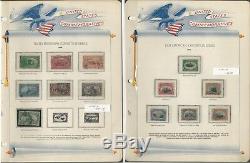 Collection De Timbres Des États-unis Dans White Ace Album 1893-1939 Commemoratives, Jfz