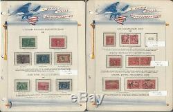 Collection De Timbres Des États-unis Dans White Ace Album 1893-1939 Commemoratives, Jfz