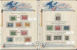 Collection De Timbres Des États-unis Dans White Ace Album 1893-1939 Commemoratives, Jfz