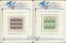 Collection De Timbres Des États-unis Dans White Ace Album 1893-1939 Commemoratives, Jfz